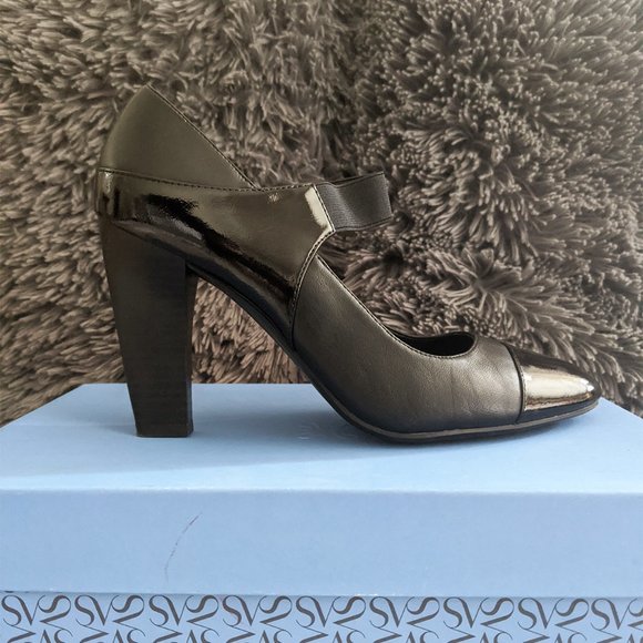 Simply Vera Azalea Black Heels 8.5 - Picture 1 of 5